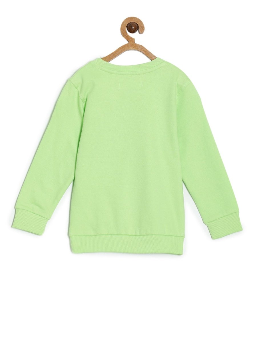 Multi Color Cotton French Terry Sweatshirts For Kids Pack of 2