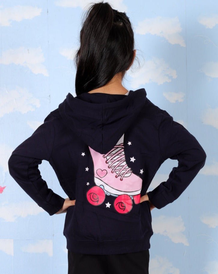  Kids Hooded Zipper Jacket Combo Pack of 2