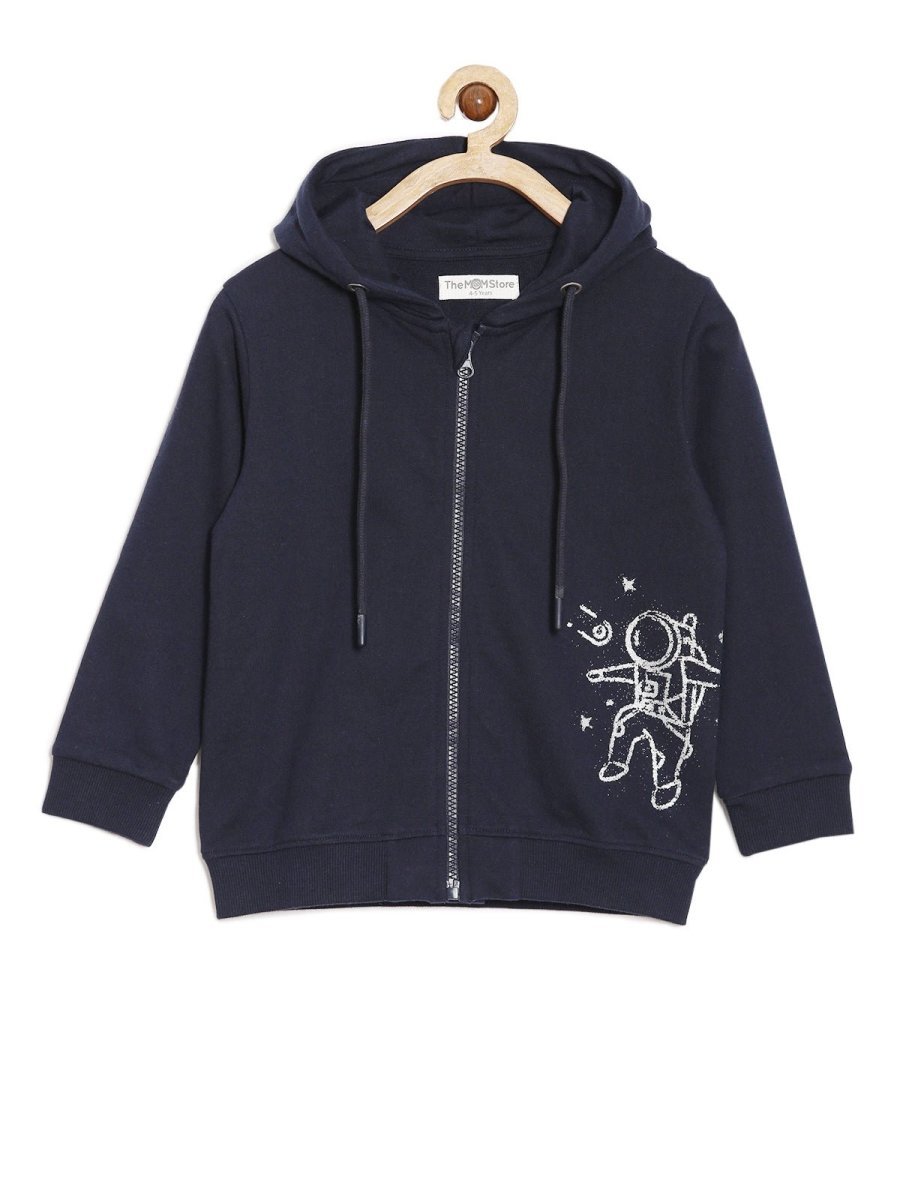  Kids Hooded Zipper Jacket Combo Pack of 2