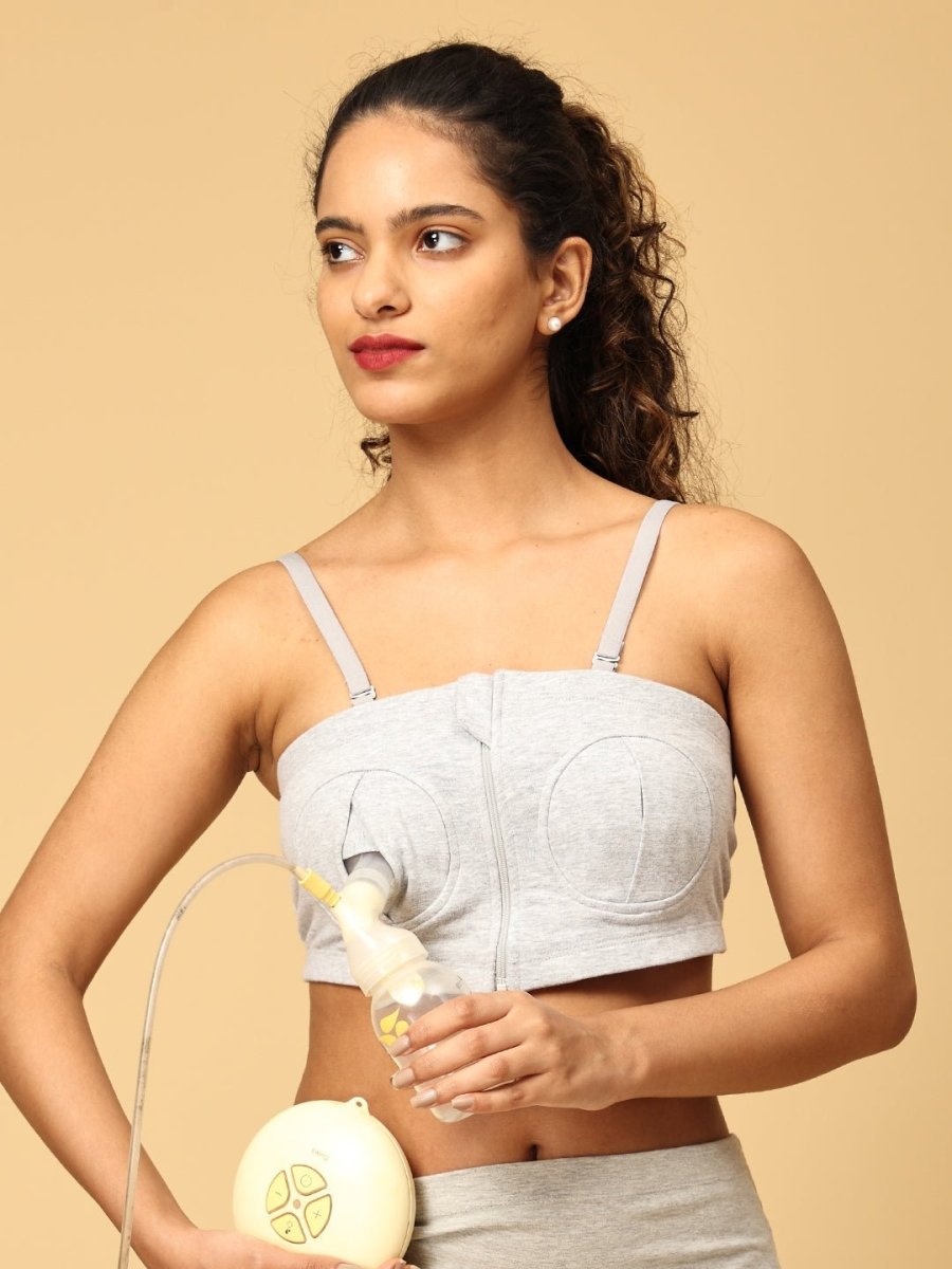  Combo Of 2 Nursing Pumping Bra Multi