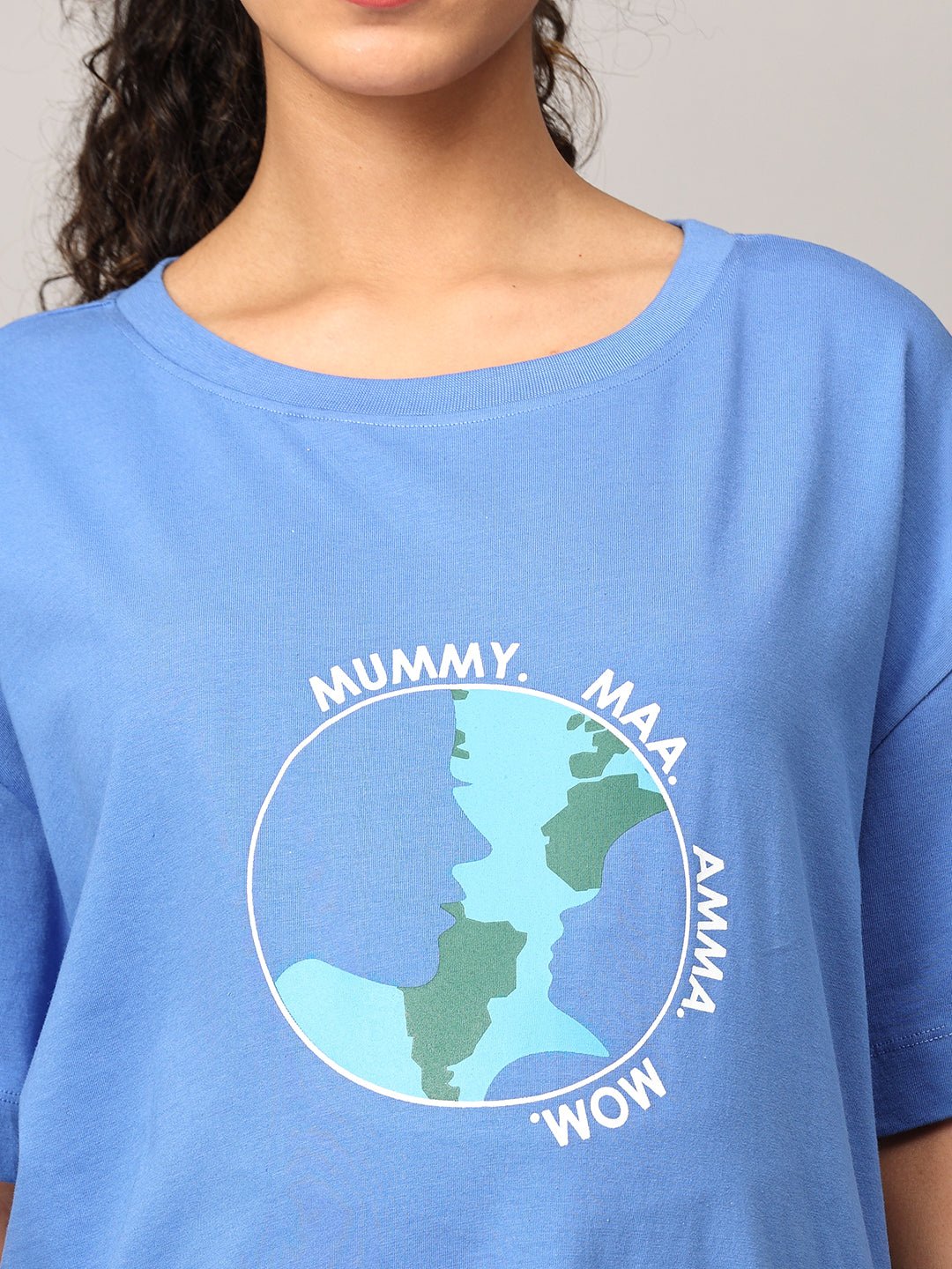  Mumma Oversized Maternity and Nursing T shirt Combo Option A