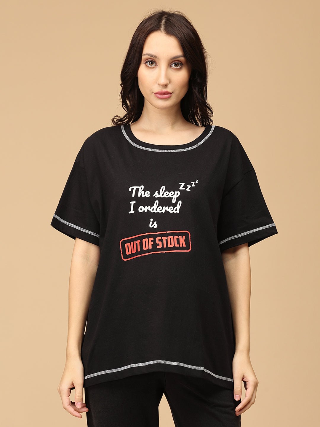  Mumma Oversized Maternity and Nursing T shirt Combo Option B