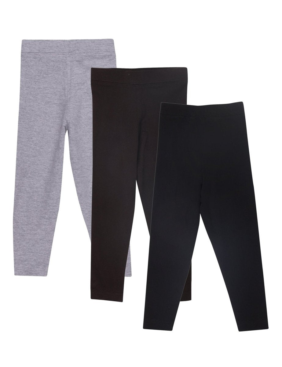 Combo of 3 Girls Full Length Leggings