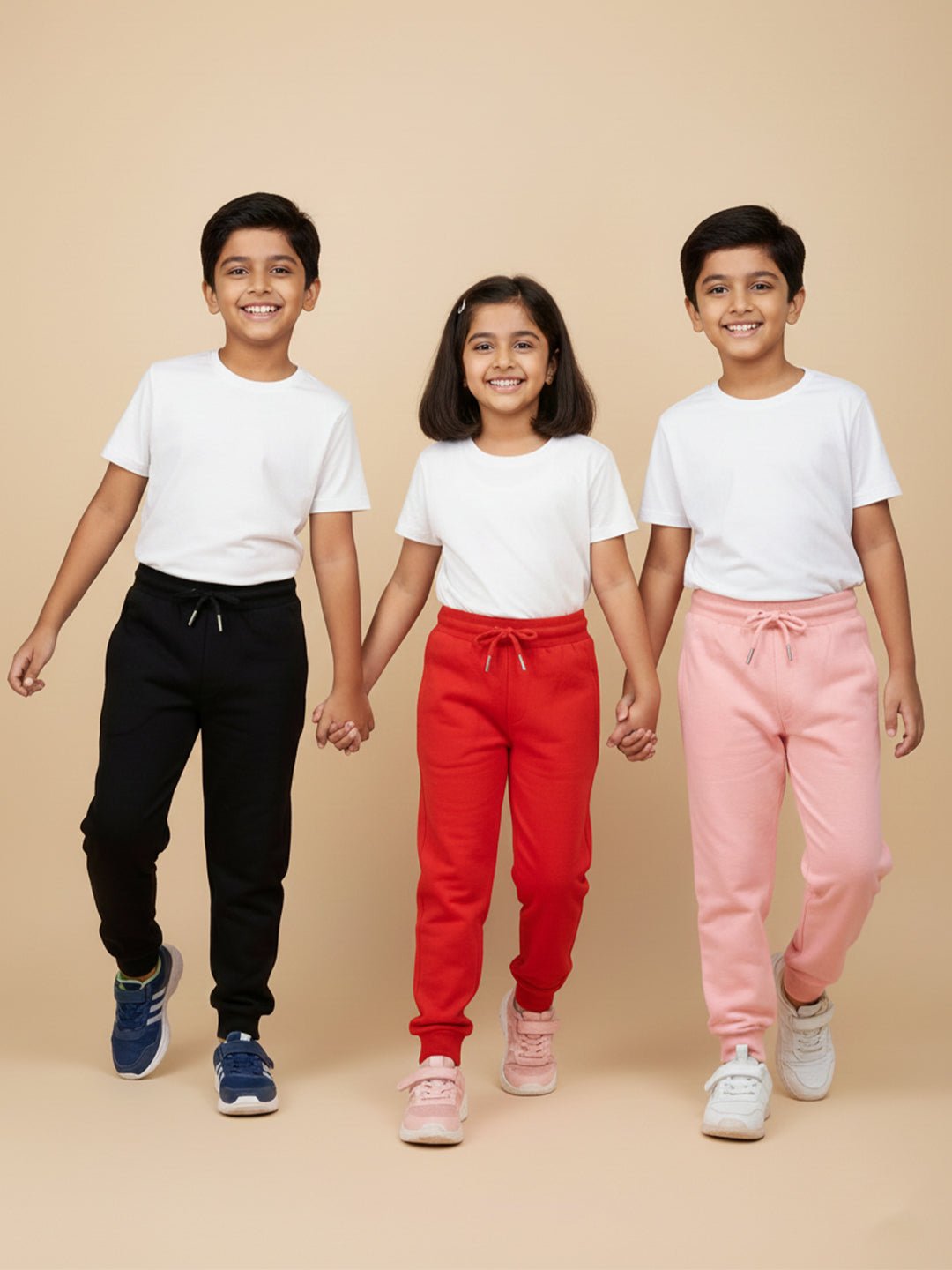  Combo Of 3 Winter Sweatpants For Kids