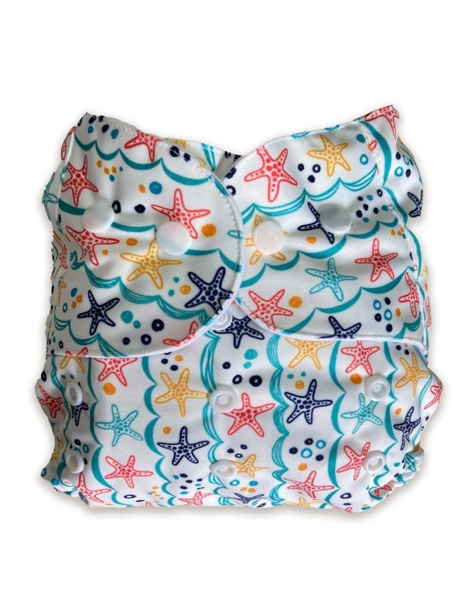 Option 7 Waterproof 5 Piece Reusable Cloth Diaper Set For Babies