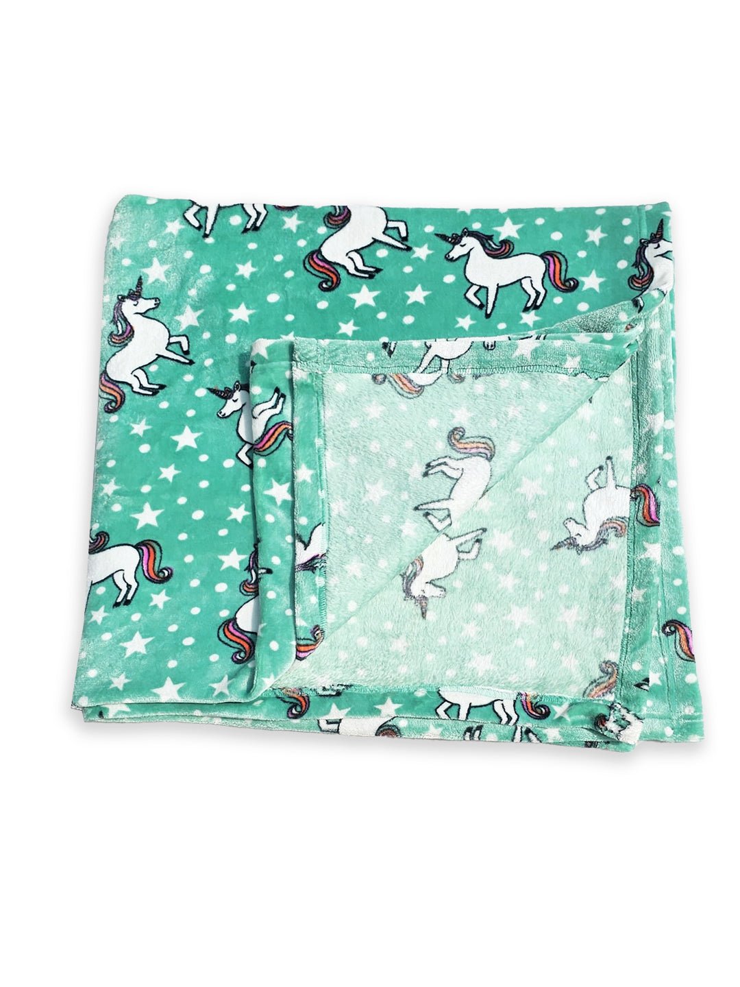  Unicorn Slumber Party Fleece Pajama and Blanket Set