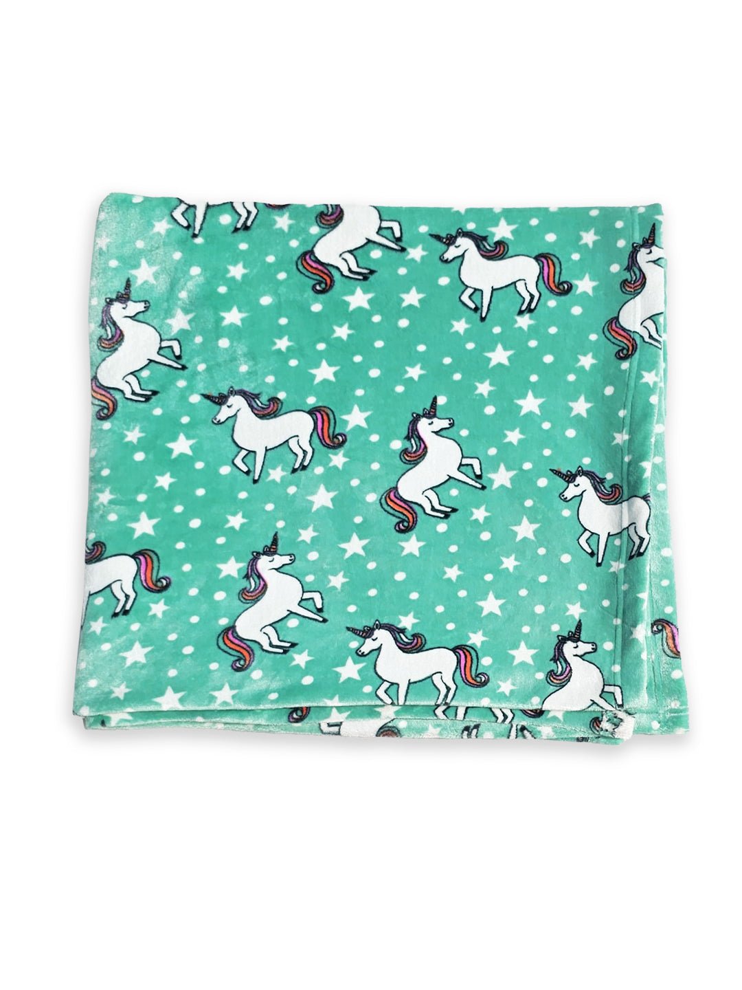 Unicorn Slumber Party Fleece Pajama and Blanket Set