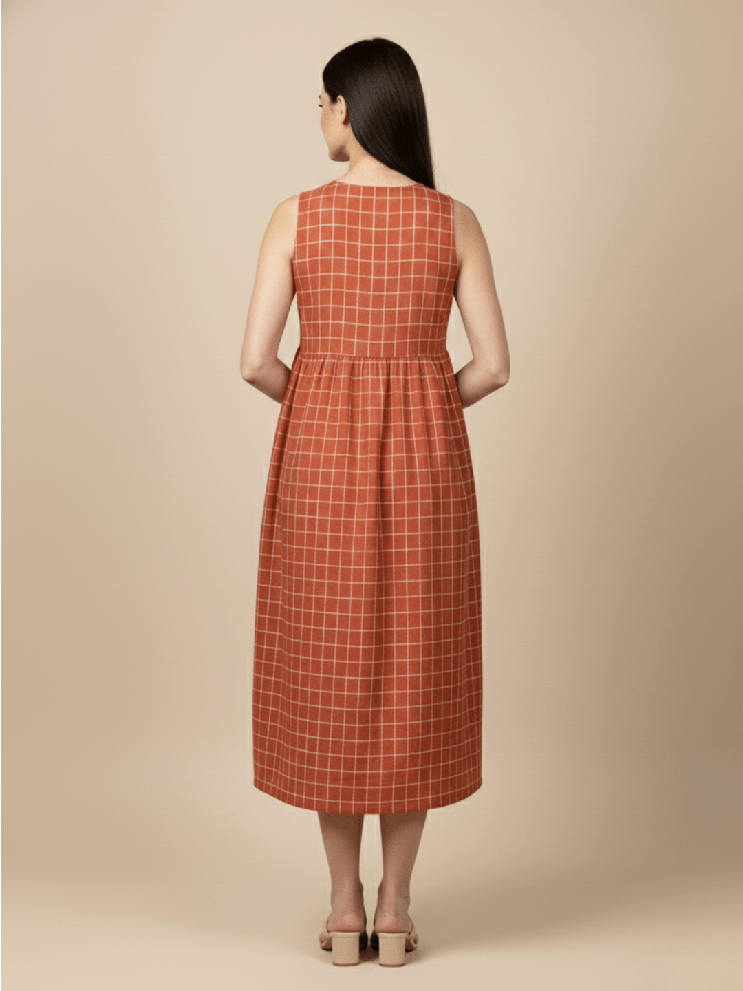  Copper Daybreak Maternity and Nursing Shacket Dress Multi