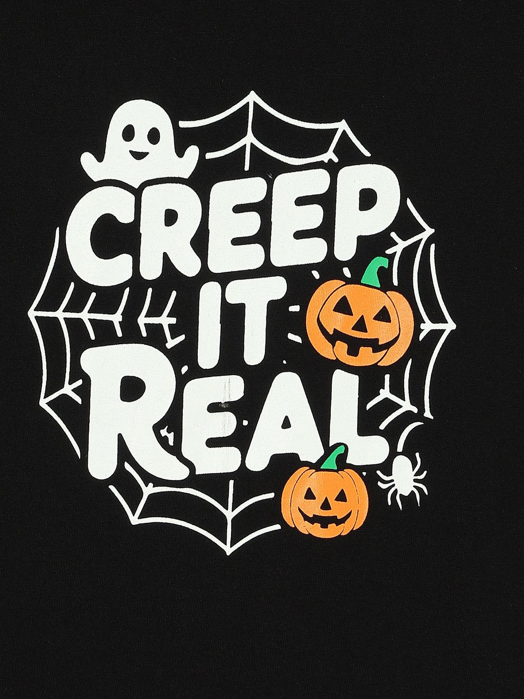 Creep It Real Family T-shirt Twinning Combo Of 3