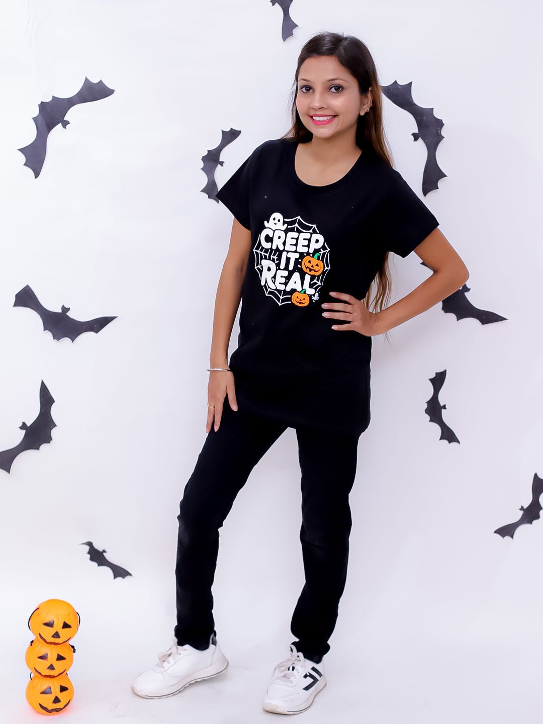 Creep It Real Family T-shirt Twinning Combo Of 3