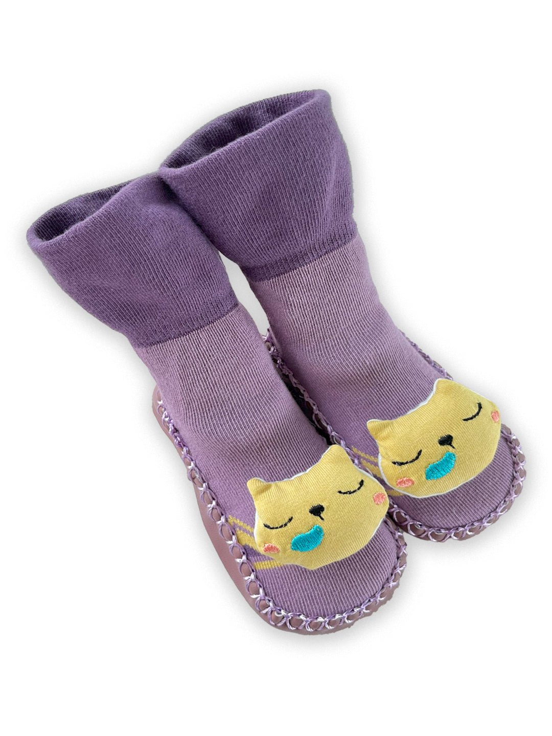 Mini Soul Cuddle Cloud Animal Patch Socks For Infants