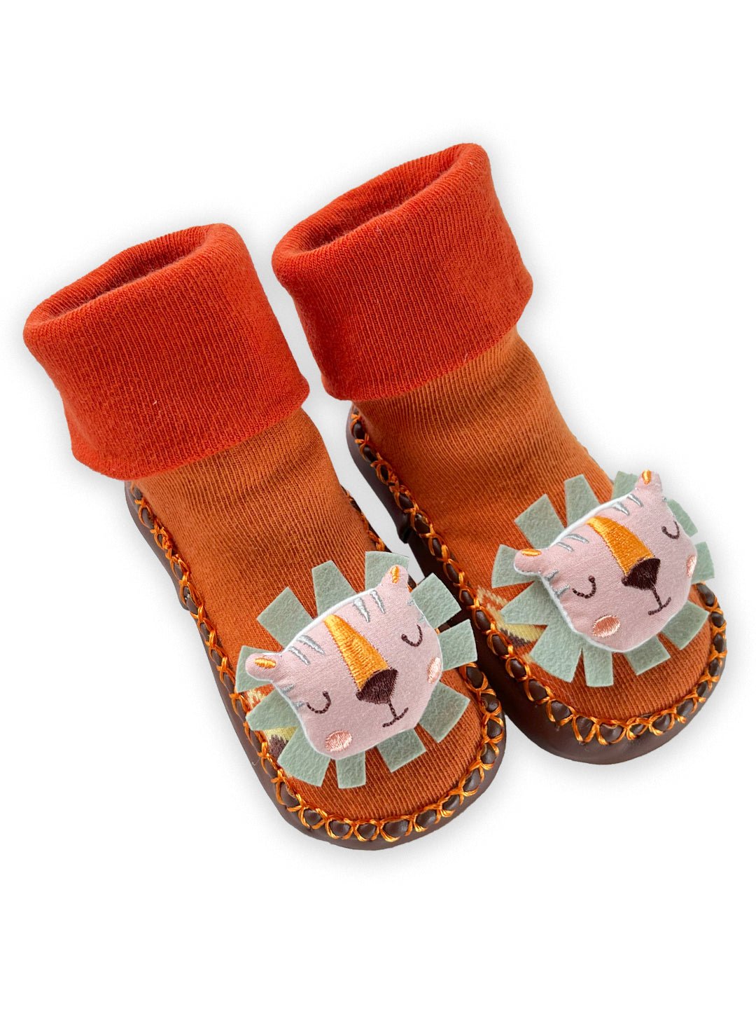 Mini Soul Cuddle Cloud Animal Patch Socks For Infants