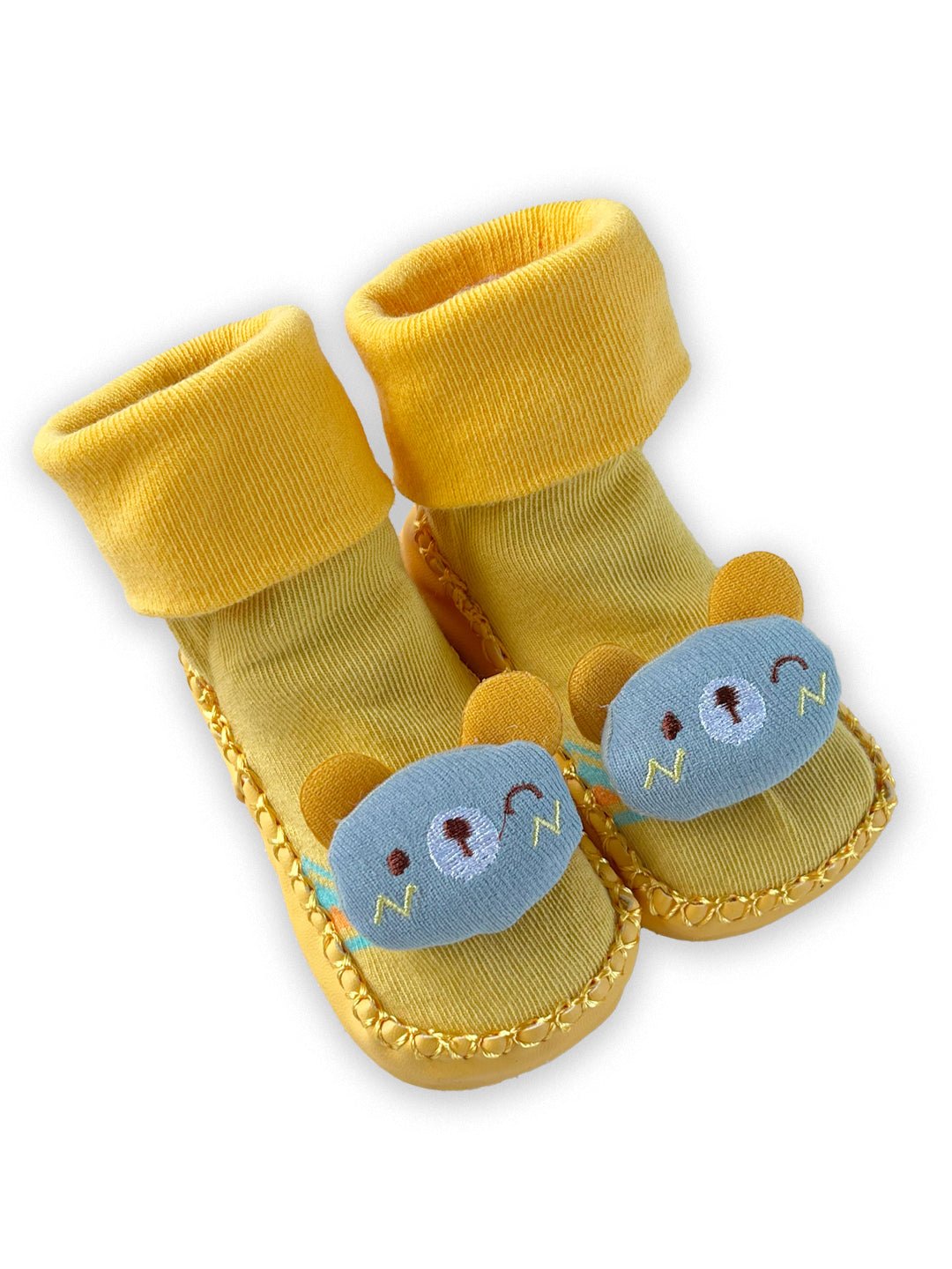 Mini Soul Cuddle Cloud Animal Patch Socks For Infants