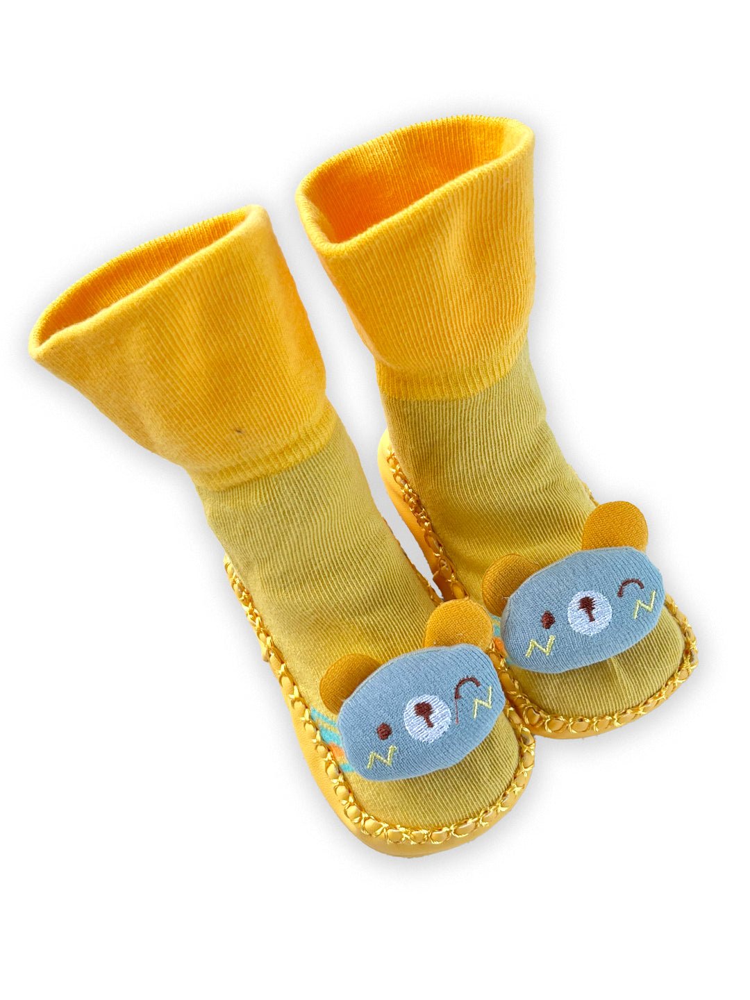 Mini Soul Cuddle Cloud Animal Patch Socks For Infants