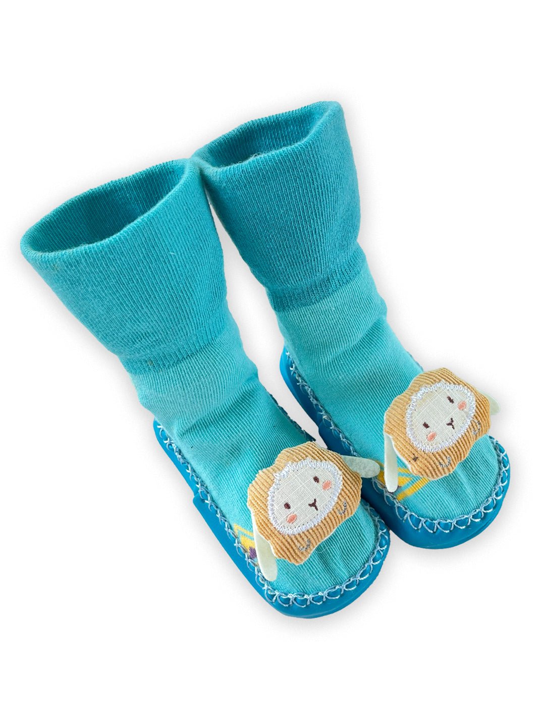 Mini Soul Cuddle Cloud Animal Patch Socks For Infants