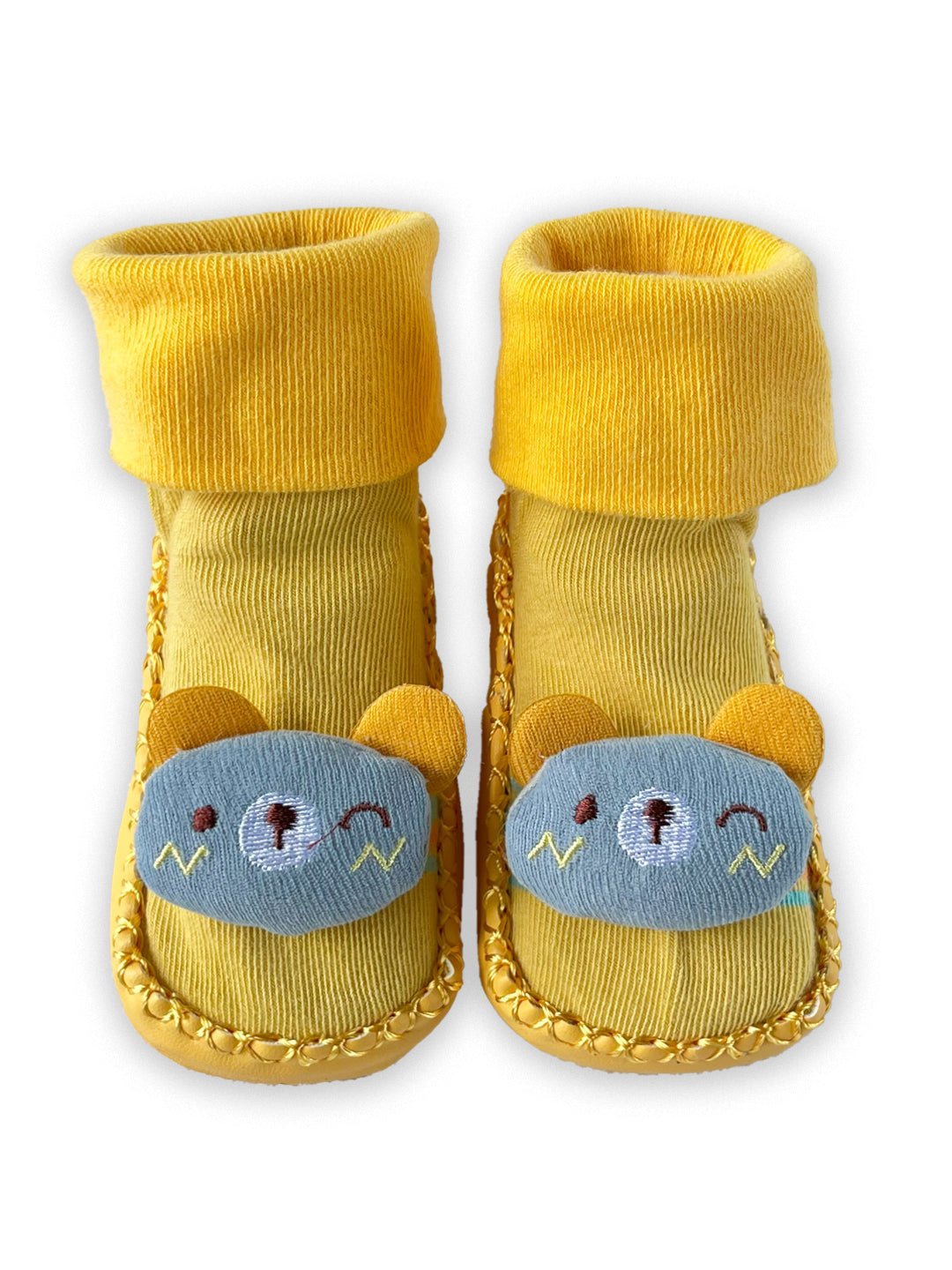 Mini Soul Cuddle Cloud Animal Patch Socks For Infants