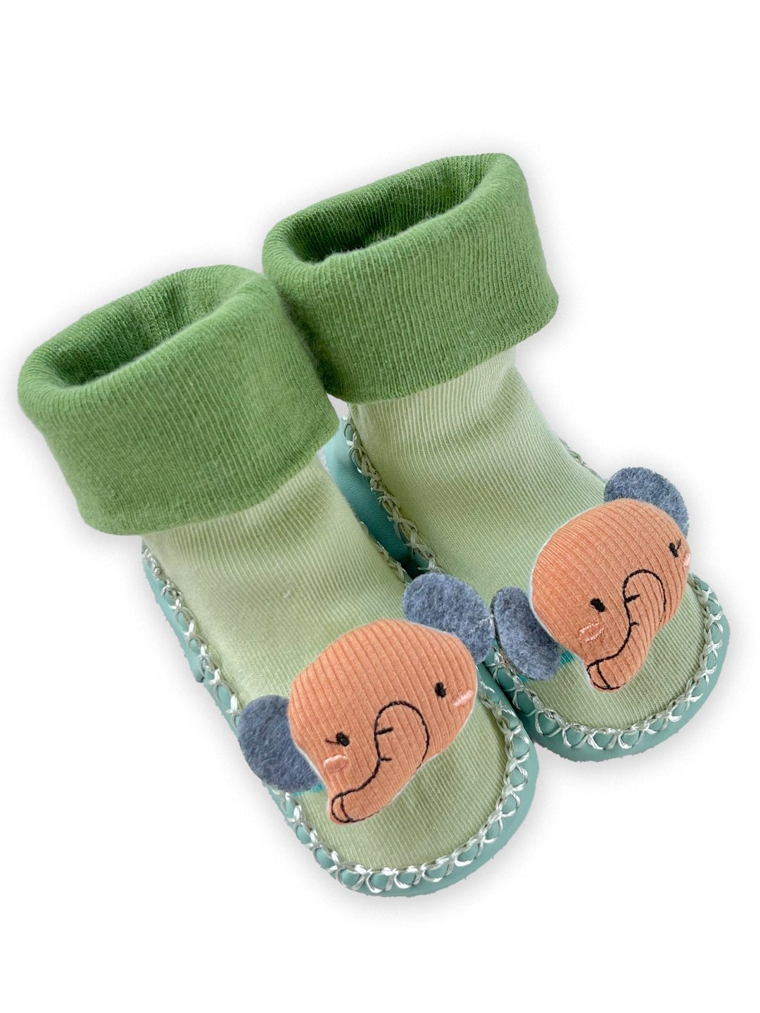 Mini Soul Cuddle Cloud Animal Patch Socks For Infants