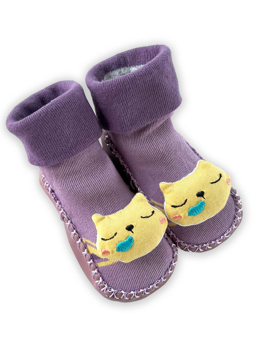 Mini Soul Cuddle Cloud Animal Patch Socks For Infants
