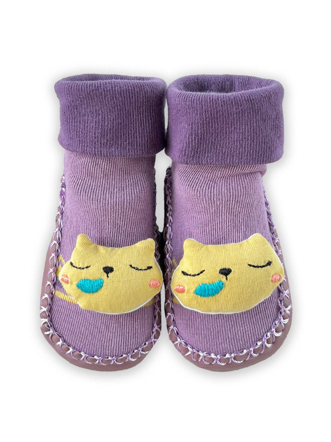 Mini Soul Cuddle Cloud Animal Patch Socks For Infants