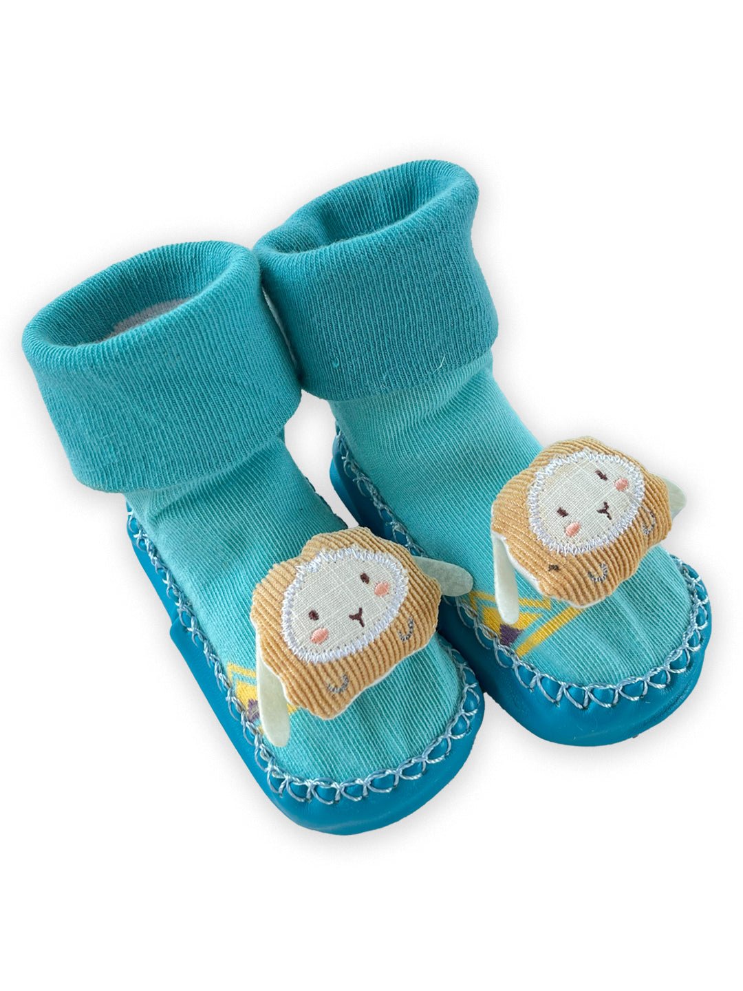 Mini Soul Cuddle Cloud Animal Patch Socks For Infants