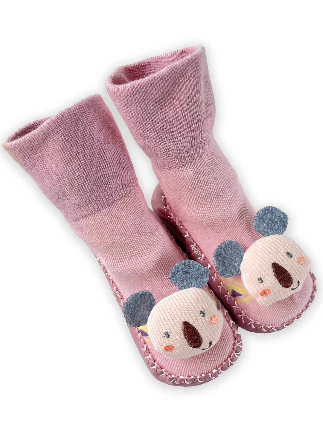 Mini Soul Cuddle Cloud Animal Patch Socks For Infants