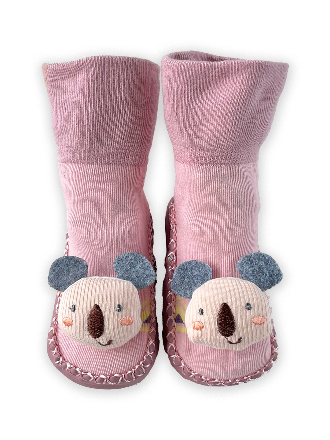 Mini Soul Cuddle Cloud Animal Patch Socks For Infants