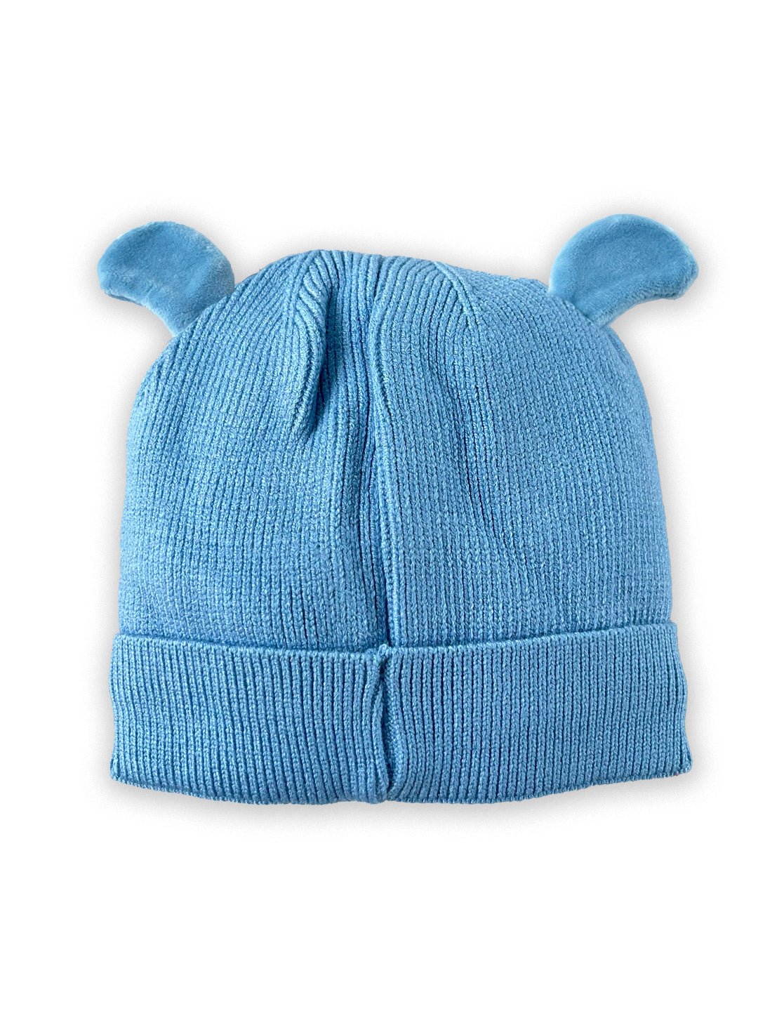 Mini Soul Cute Buddies Bear Print Pom Pom Knitted Cap
