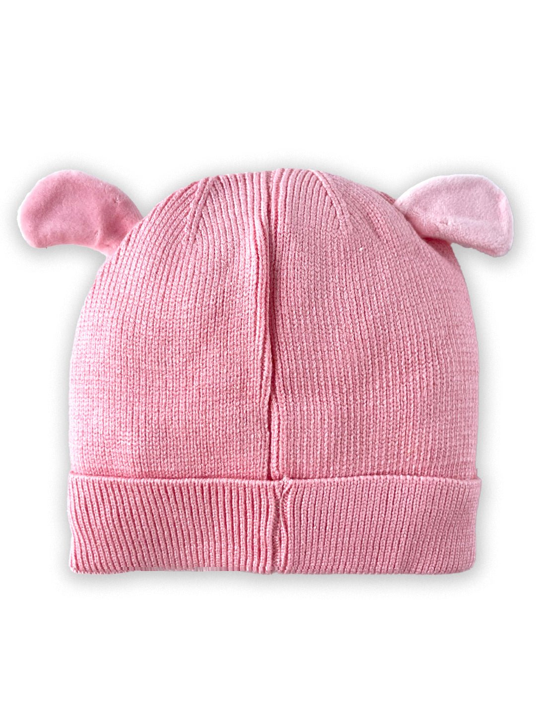 Mini Soul Cute Buddies Bear Print Pom Pom Knitted Cap