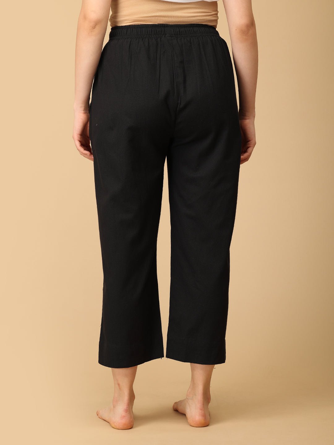  Dark Matter Maternity Lounge Pants with Drawstring Black