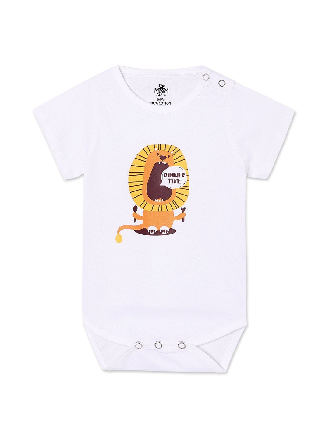  Dinner Time Infant Printed Onesie