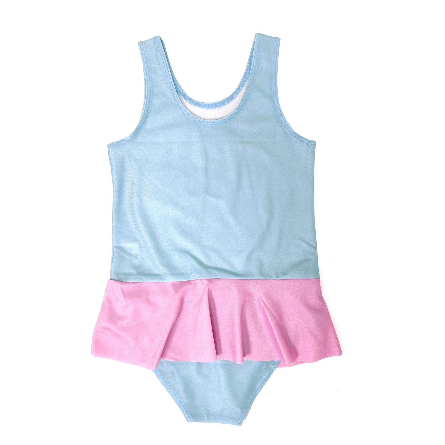Elsa Girls Character Print Polyester Spandex Swimwear