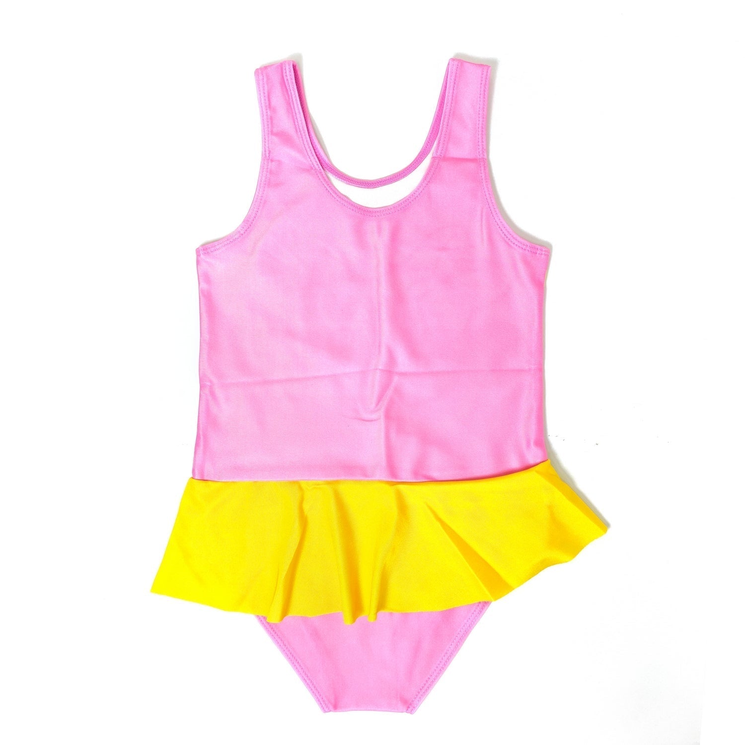 Minnie Mouse Girls Character Print Polyester Spandex Swimwear