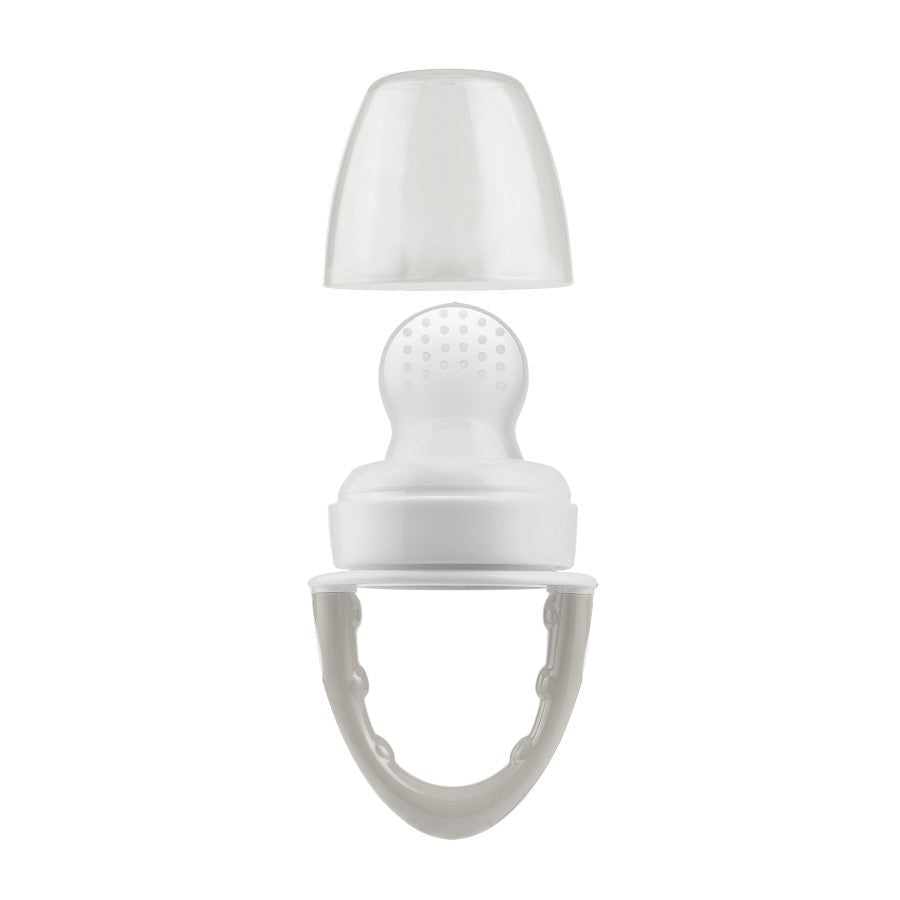 Dr. Brown's Fresh Firsts Grey Silicone Feeder For Babies