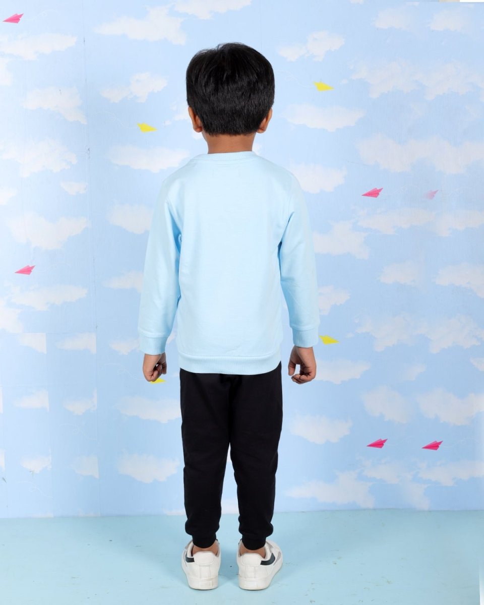 Blue Dream Believe Achieve Sweatshirt For Boys
