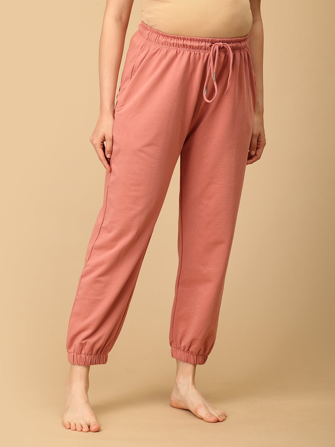  Dusty Rose Maternity Joggers Dusty Rose