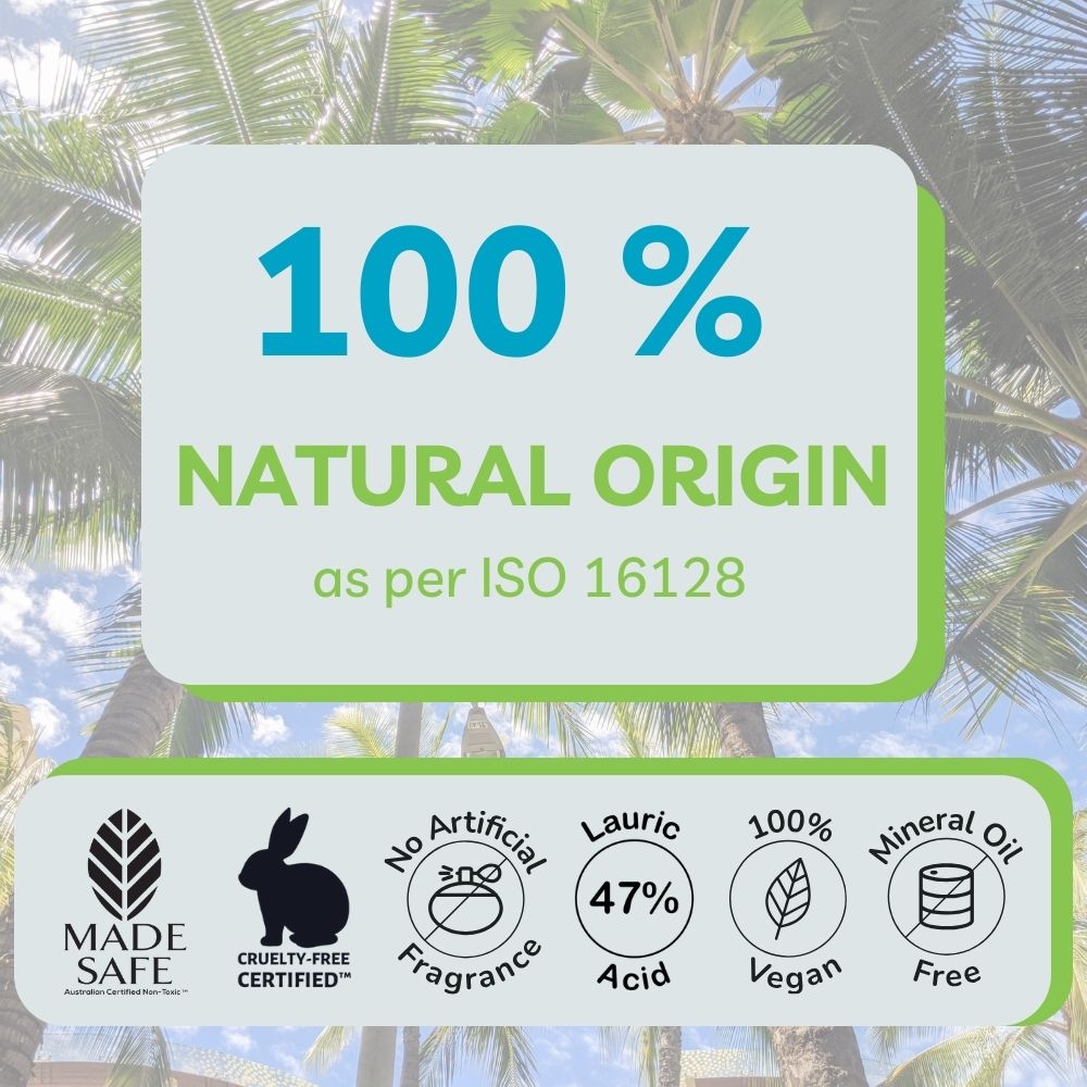 EarthBaby Virgin Coconut Oil Wood Cold Pressed Natural 275ml 0.61lb