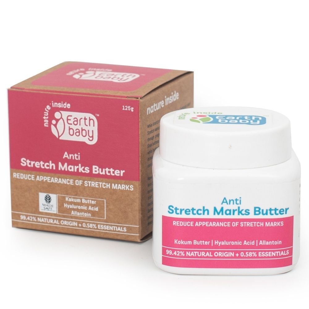 EarthBaby Anti-Stretch Marks Butter 99.42% Natural 125g 0.28lb