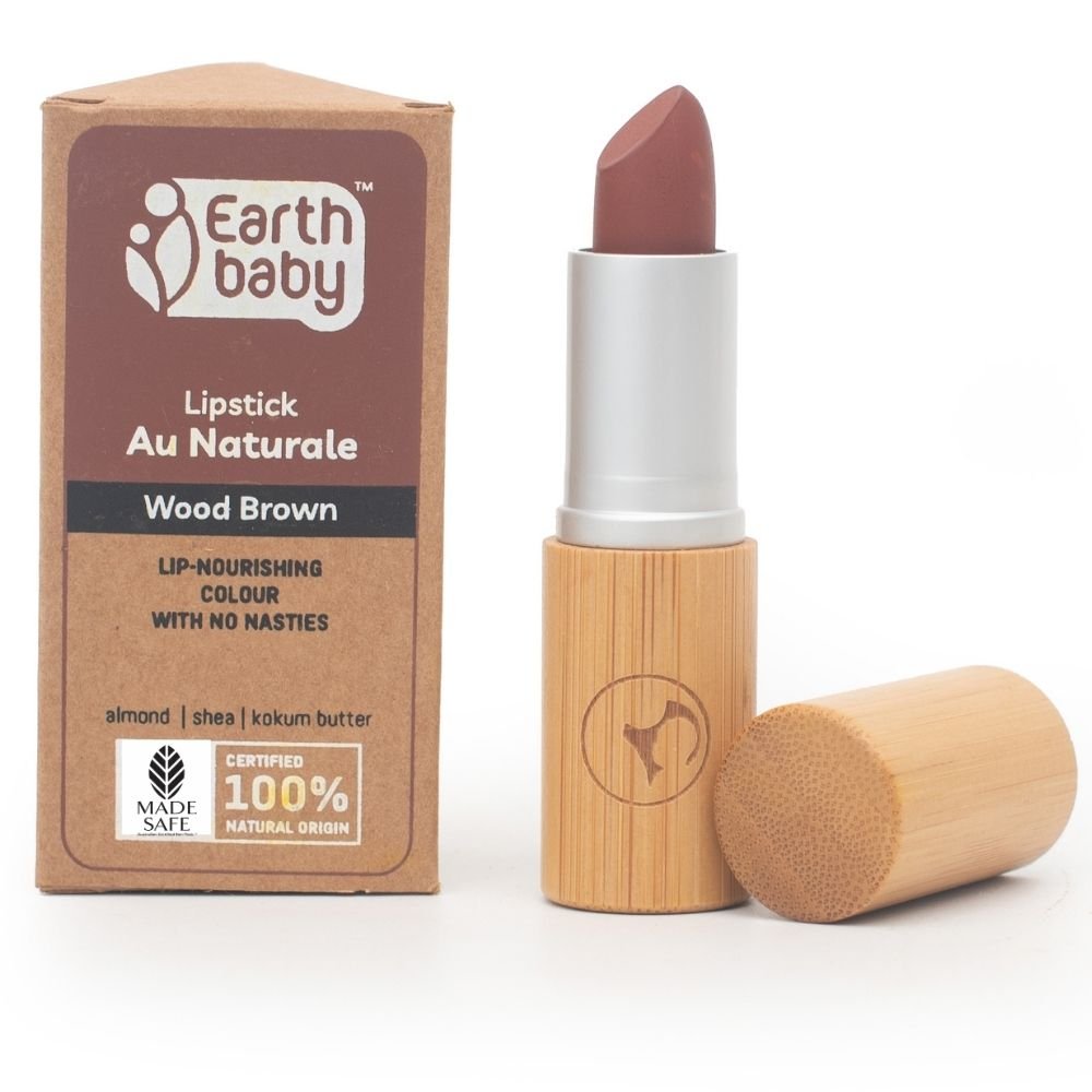 EarthBaby Lipstick Au Naturale Certified 100% Natural Origin Lead Free 0.14oz
