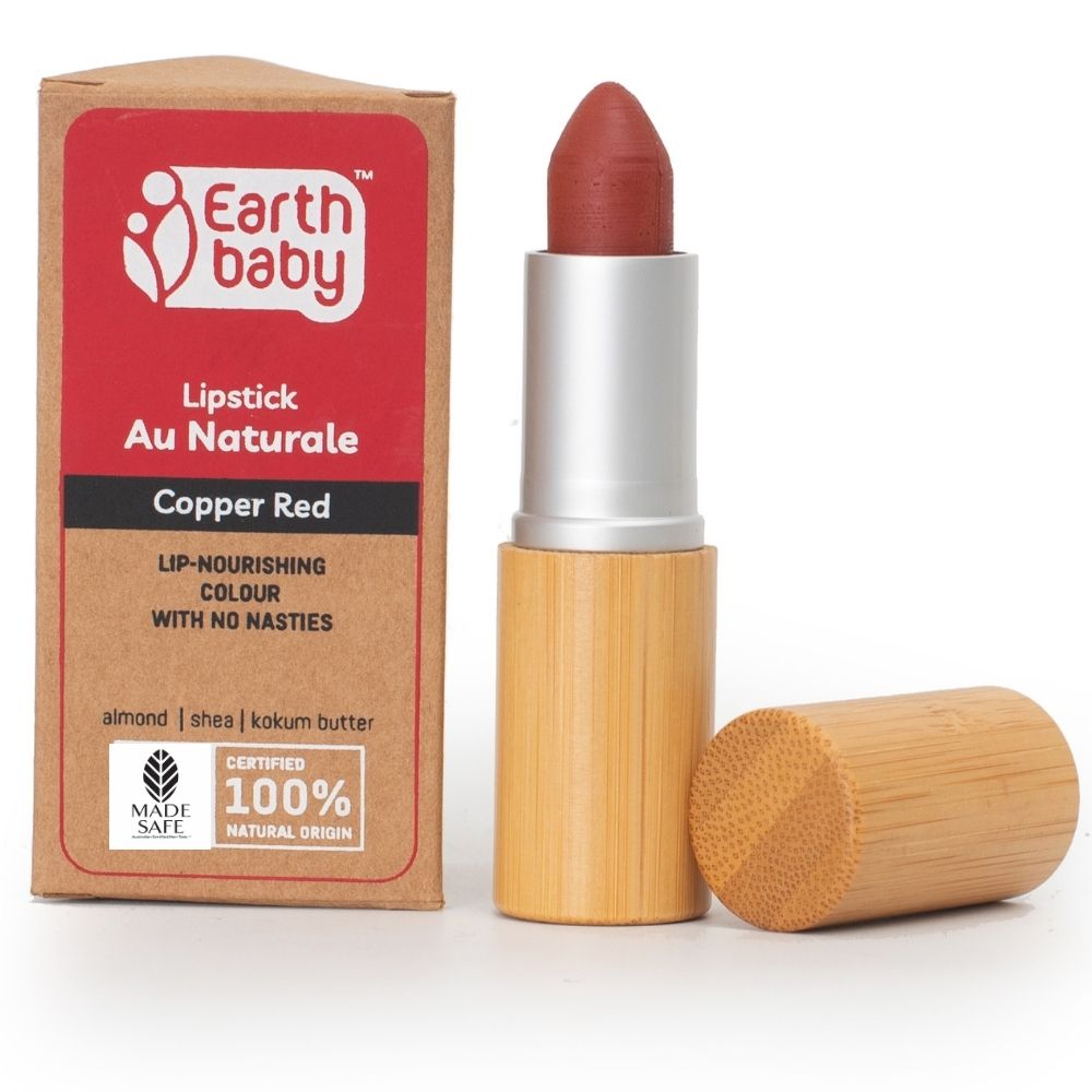 EarthBaby Lipstick Au Naturale Certified 100% Natural Origin Lead Free 0.14oz