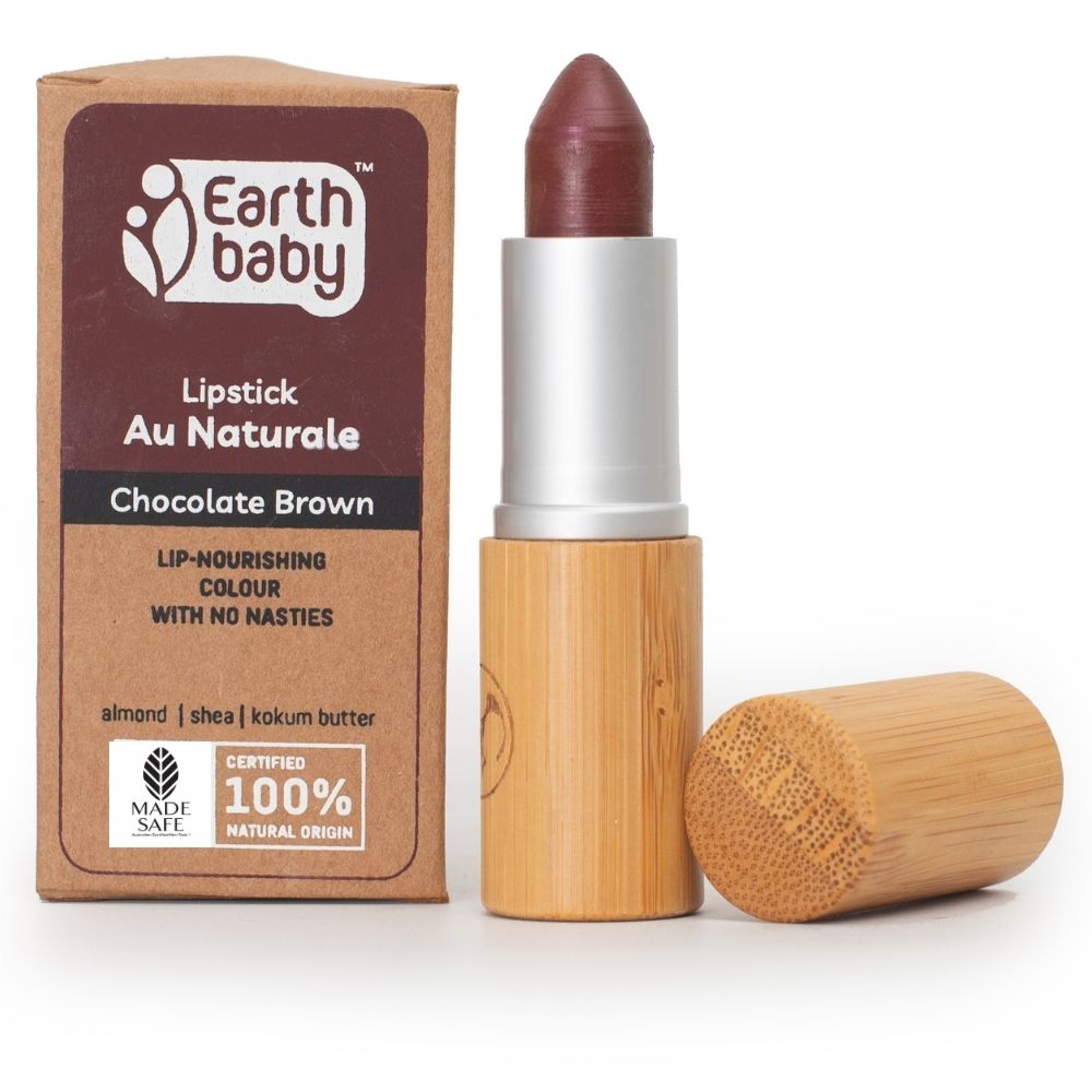 EarthBaby Lipstick Au Naturale Certified 100% Natural Origin Lead Free 0.14oz