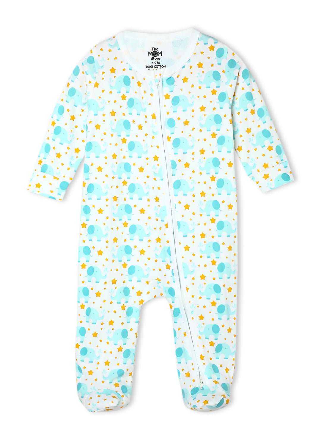  Elephantastic Infant Zipper Romper