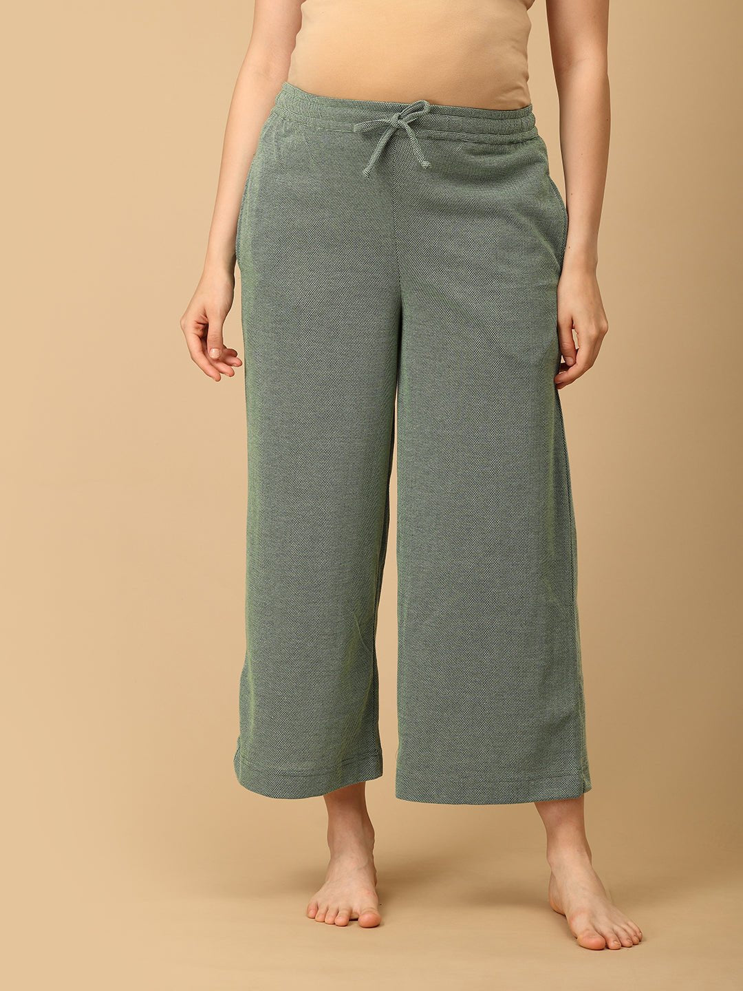  Evergreen Ease Maternity and Nursing Pajama Set Green