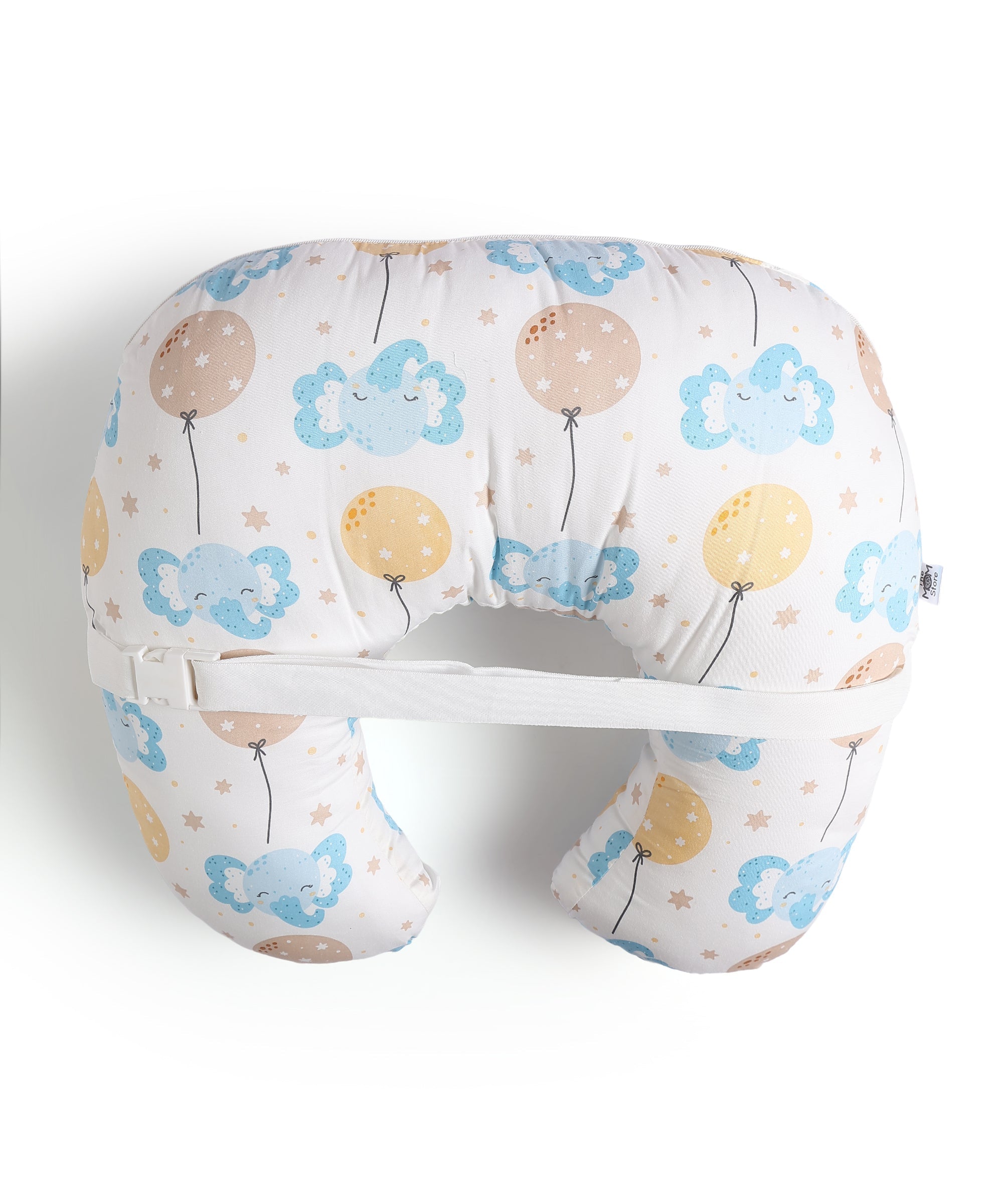  Adventure Club Extra Large Nursing and Feeding Pillow White
