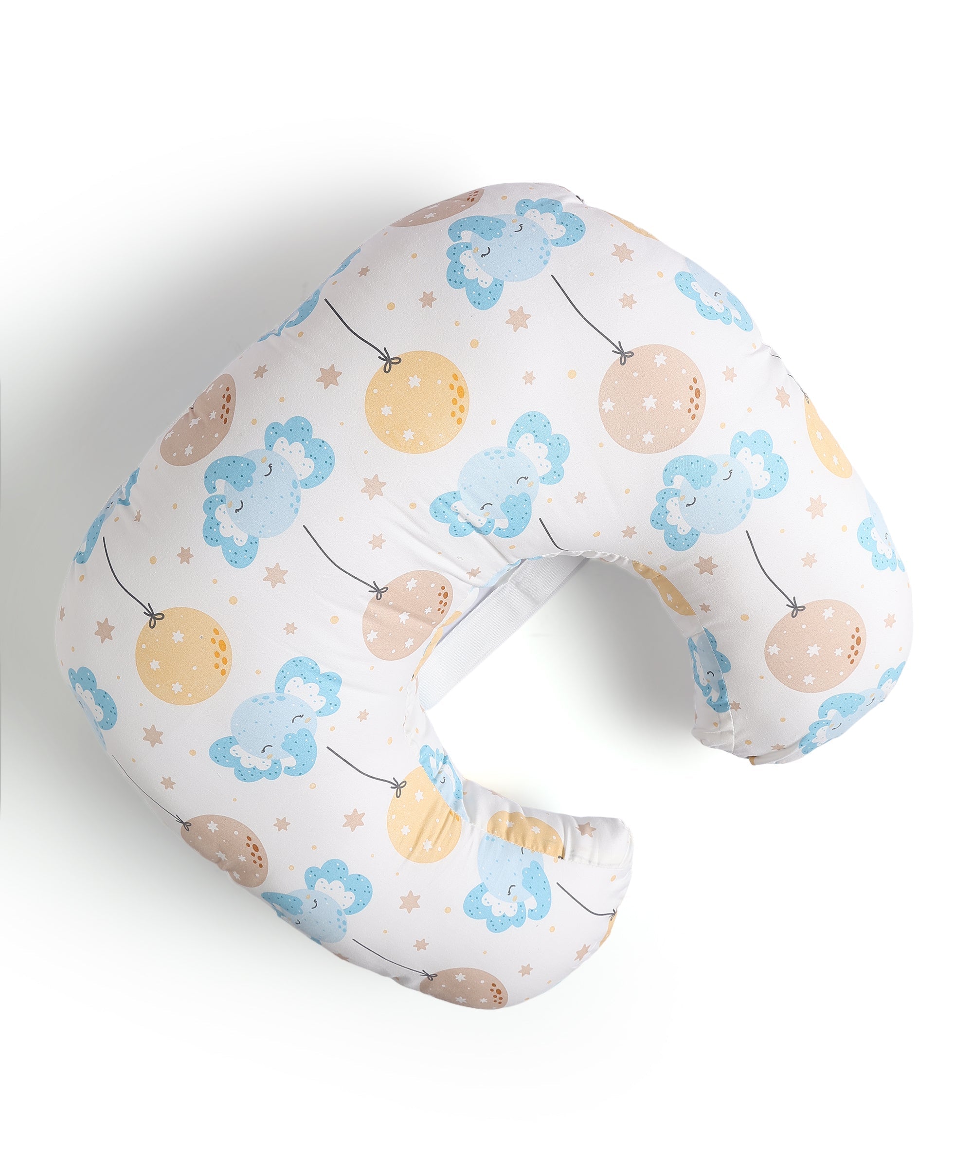  Adventure Club Extra Large Nursing and Feeding Pillow White