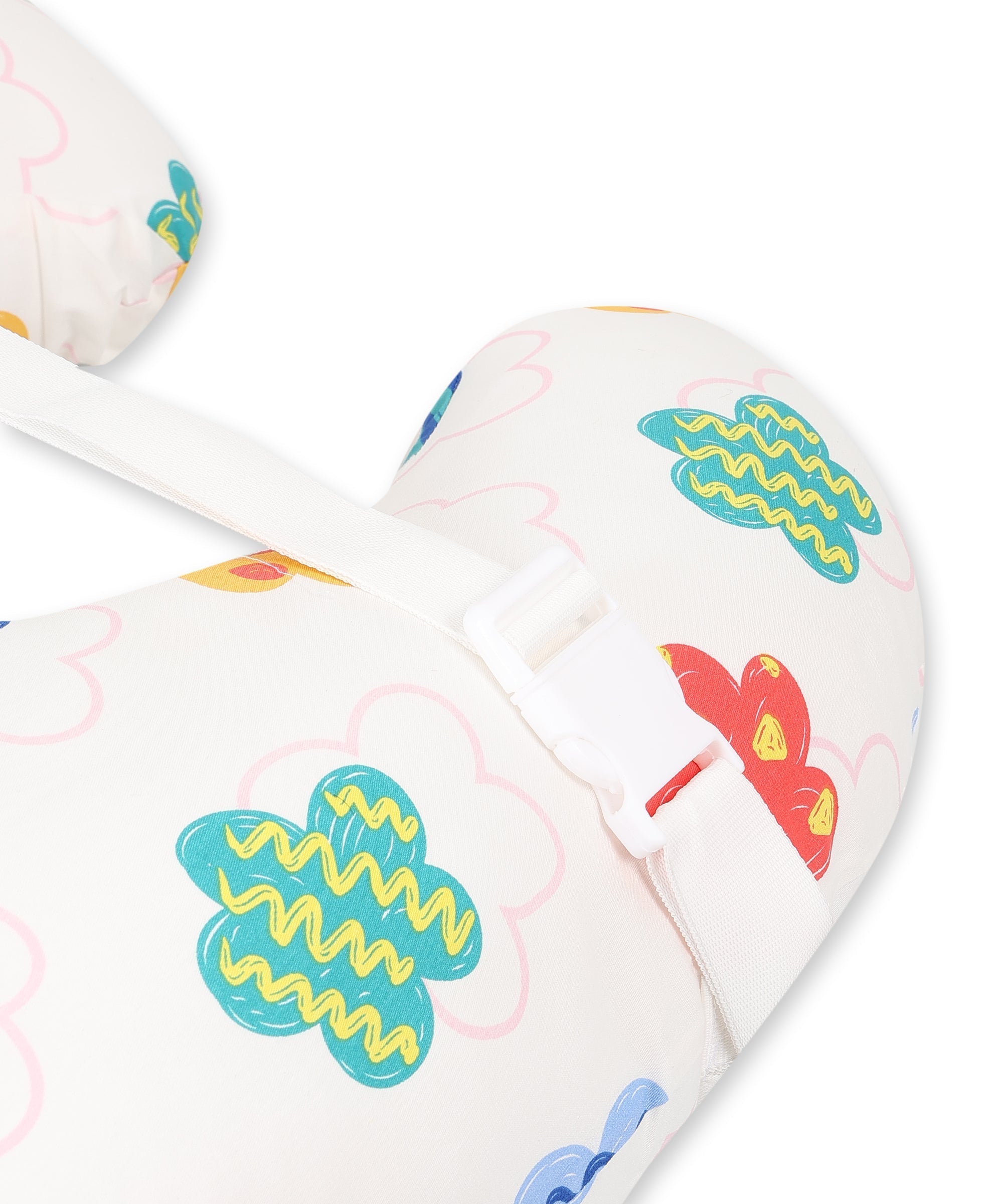  Extra Large Nursing Pillow Bloom Buddies Ergonomic Support White