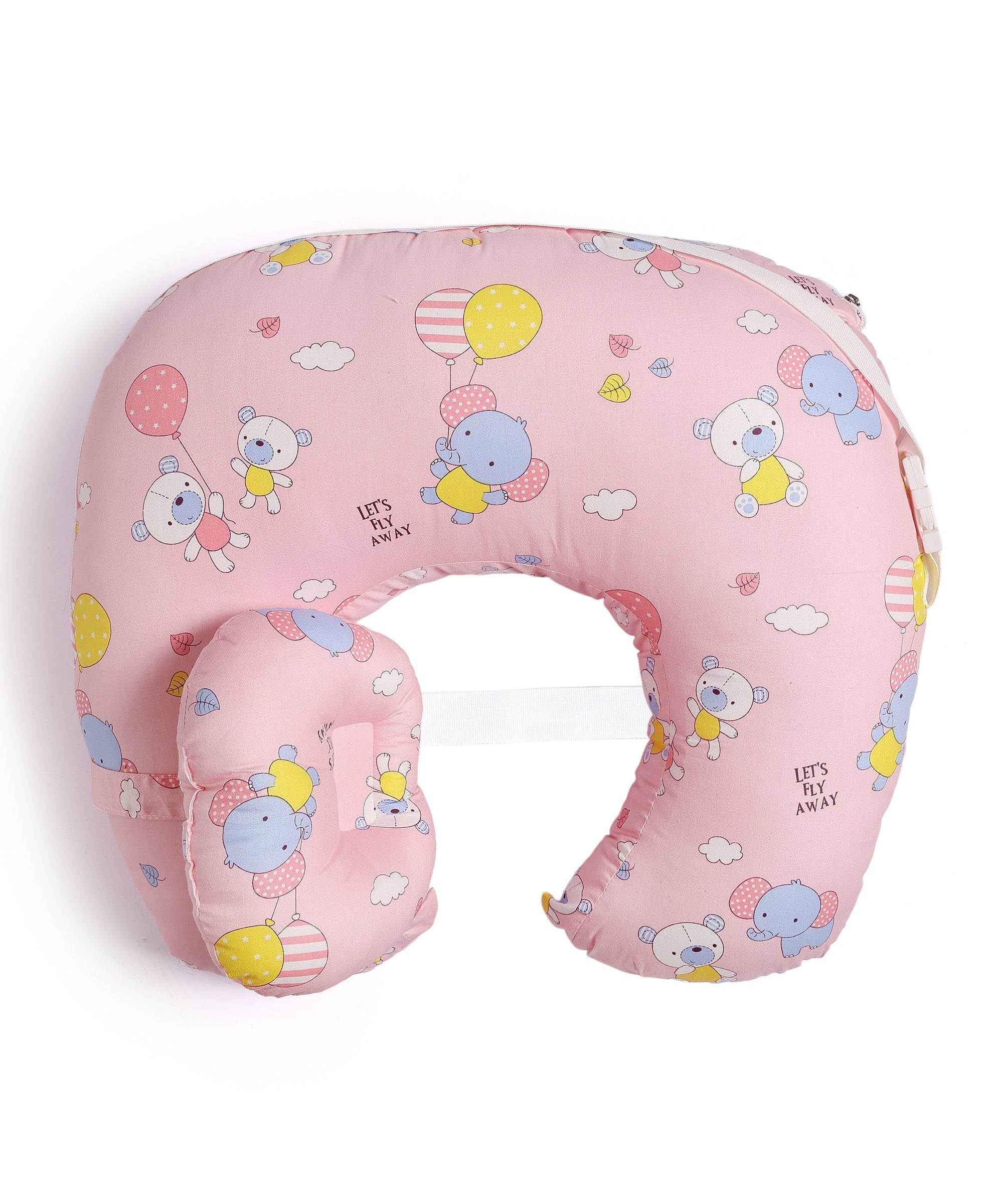  Fly Away Extra Large Nursing and Feeding Pillow Pink