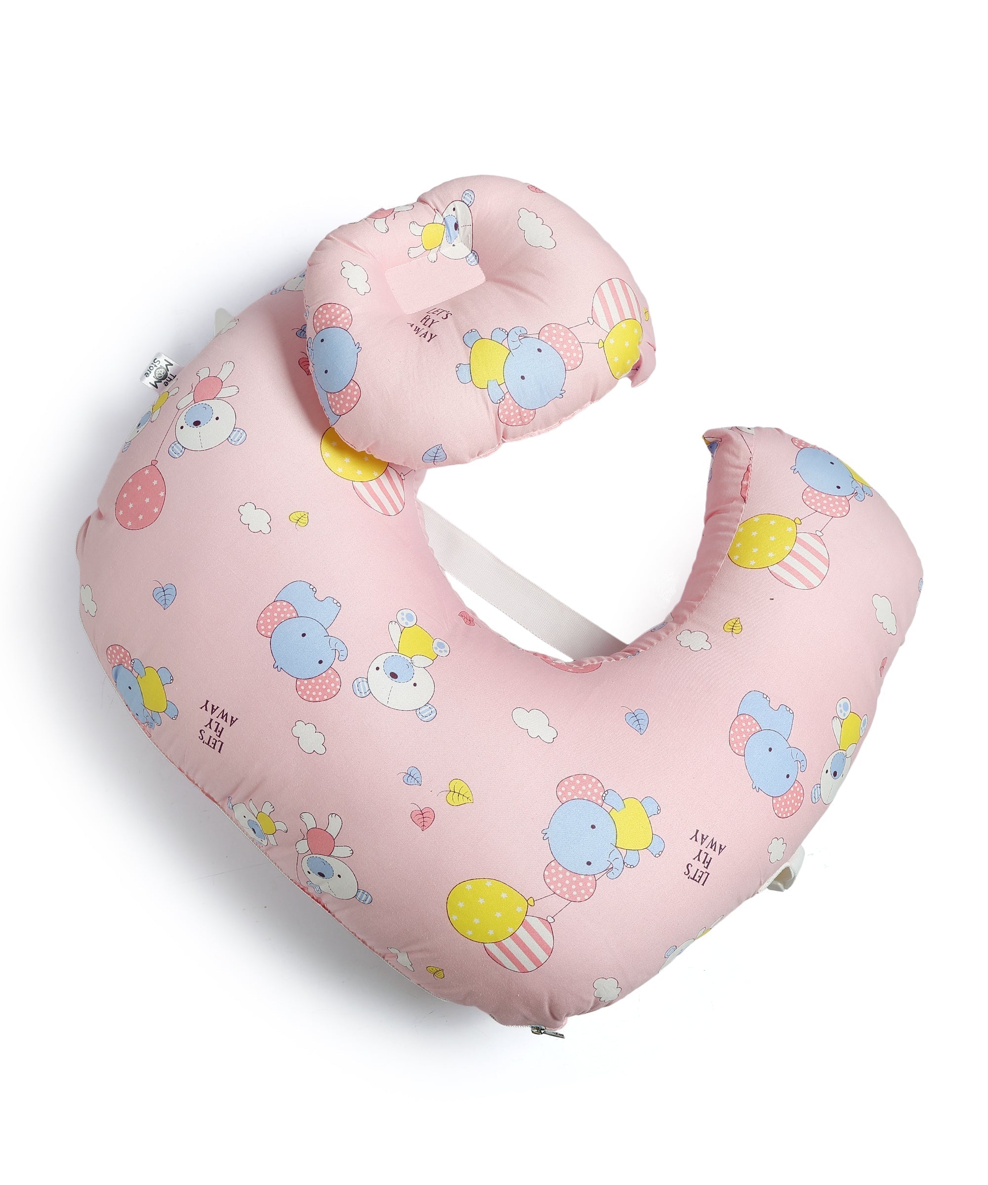  Fly Away Extra Large Nursing and Feeding Pillow Pink