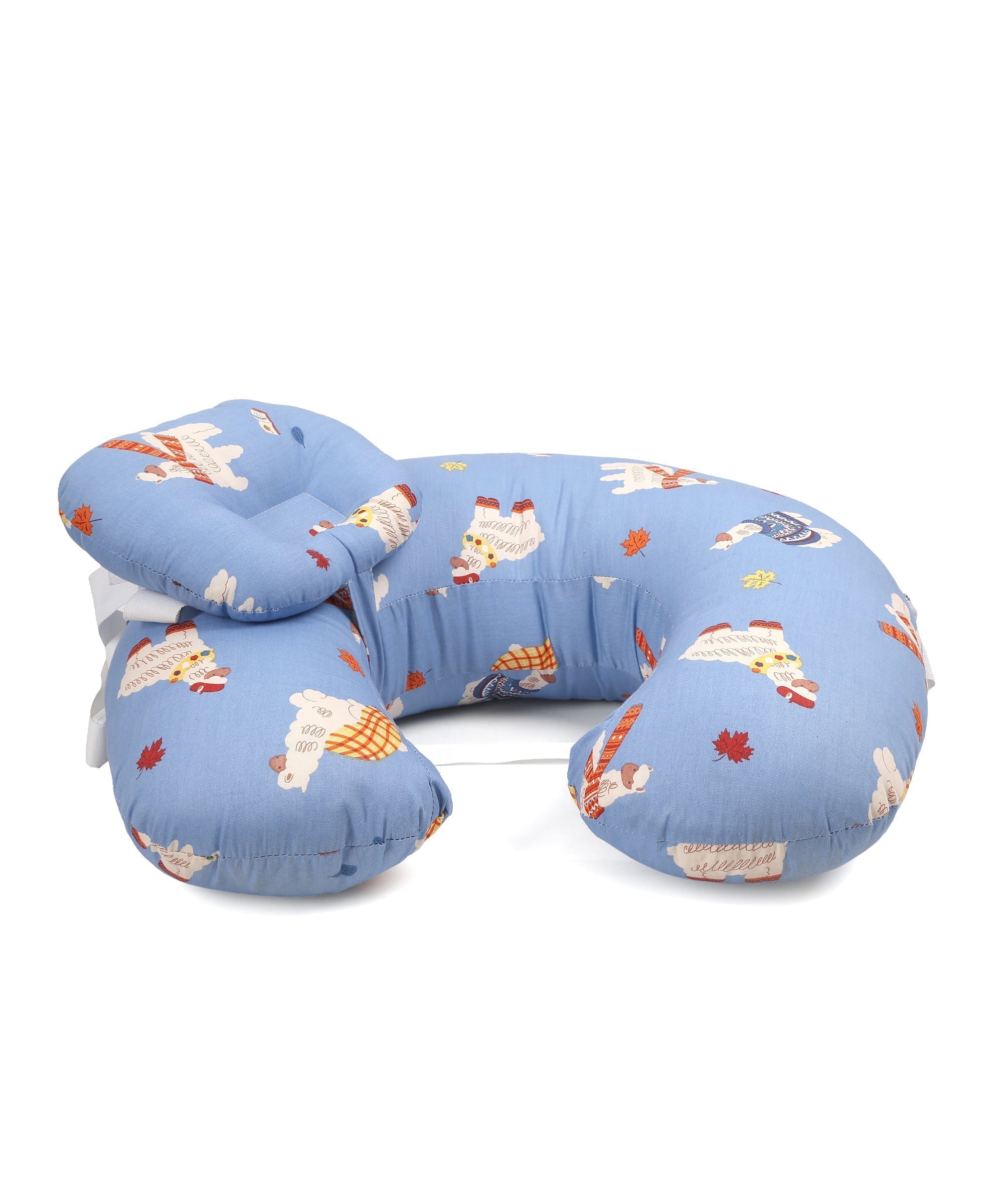  Extra Large Nursing Pillow Llama Land Blue