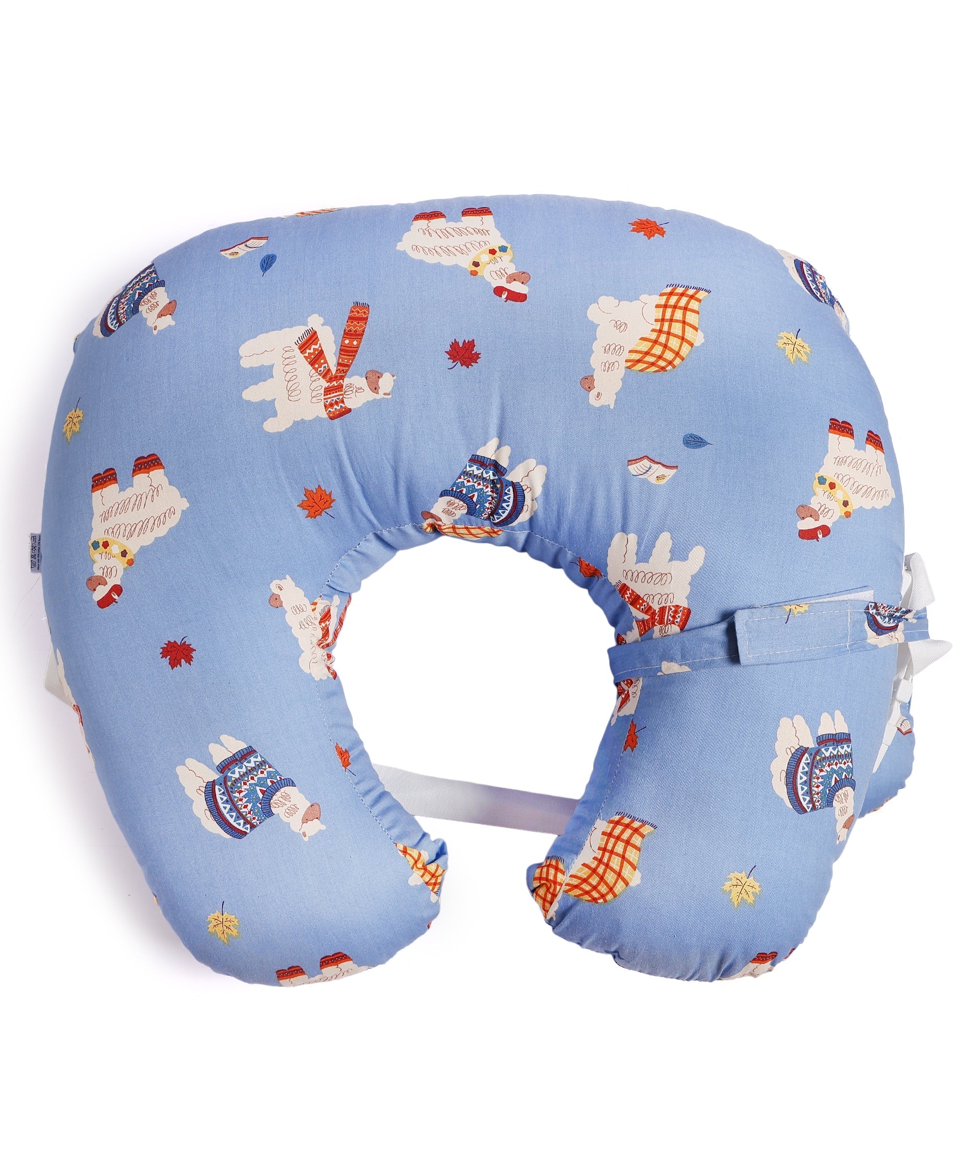  Extra Large Nursing Pillow Llama Land Blue