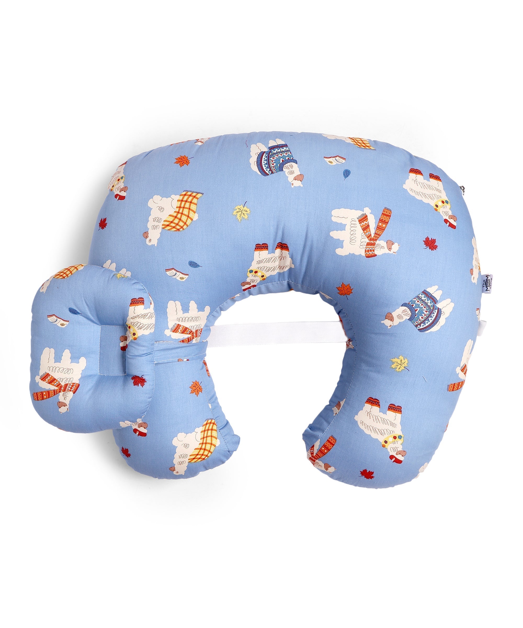  Extra Large Nursing Pillow Llama Land Blue